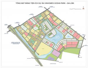 Mặt bằng phân khu Vinhomes Ocean Park 1