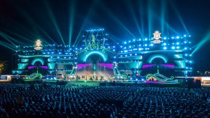 Hình 1: Sân khấu tại PARADISE BAY FEST