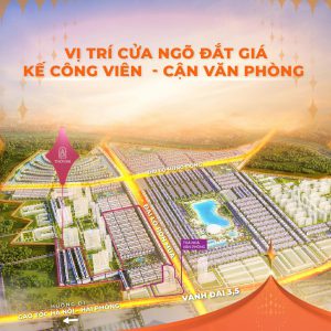 Phân khu Thời đại sở hữu tọa độ vàng:"Kế đại lộ - cận văn phòng-ôm trọn công viên"