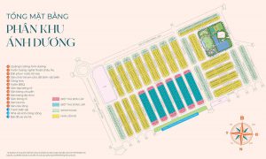 Mặt bằng phân khu Ánh Dương Vinhomes The Crown
